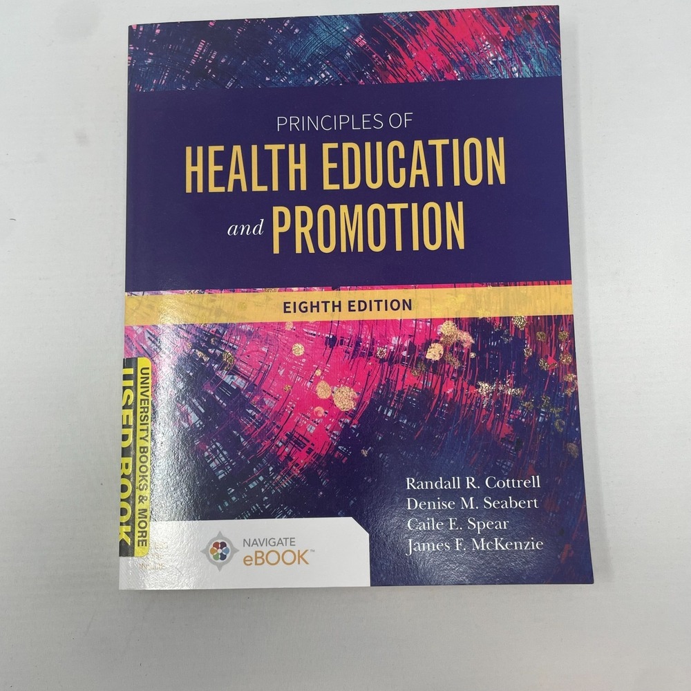 Principles of Health - Paperback, by Cottrell Randall R. - Very Good 8th Edition